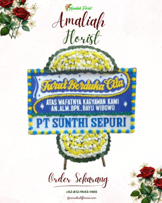Papan Bunga Duka di Bang Haji