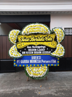 Papan Bunga Duka di Bang Haji